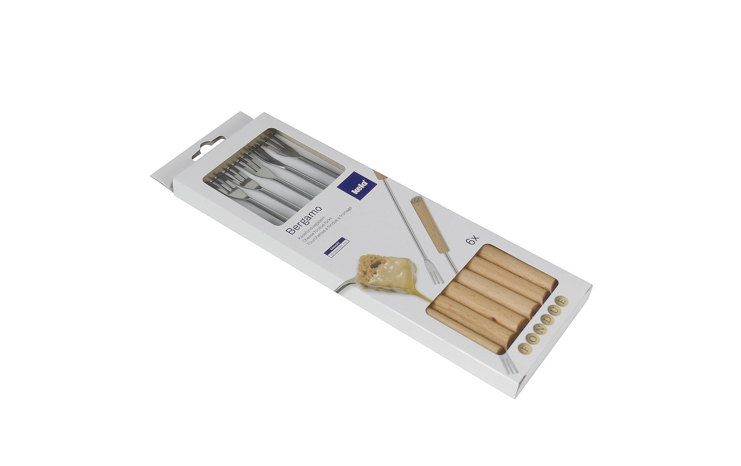 Kela Käsefonduegabel Bergamo 6-teilig