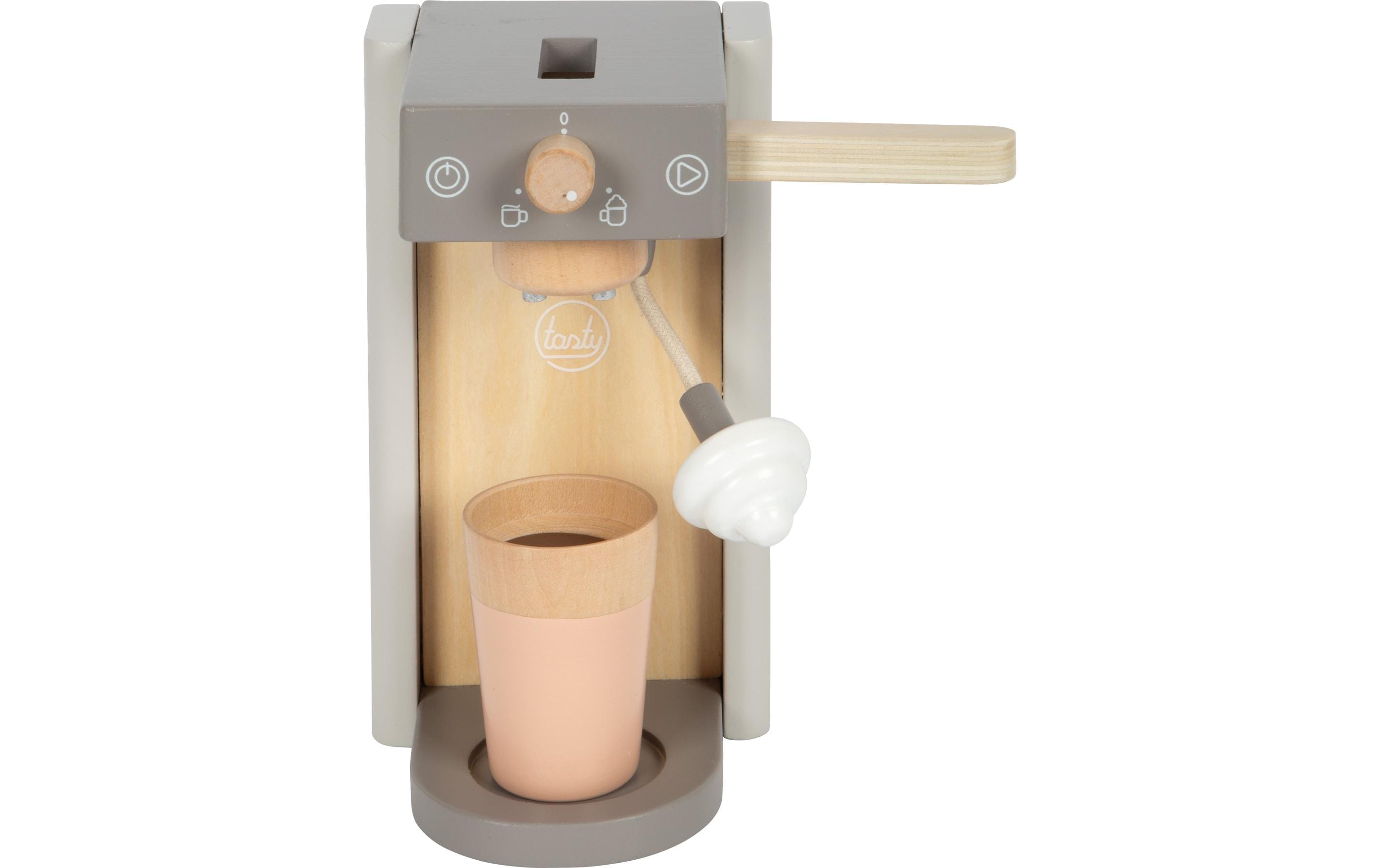 small foot Kaffeemaschinen-Set grau tasty