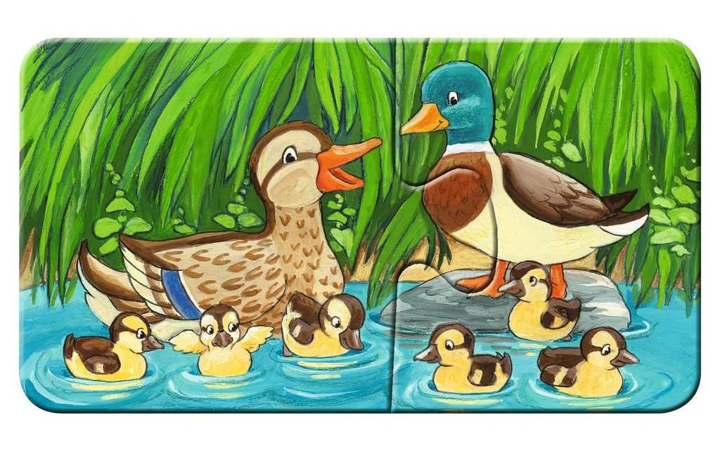 Ravensburger Kleinkinder Puzzle my first puzzles Tierfamilien Bauernhof