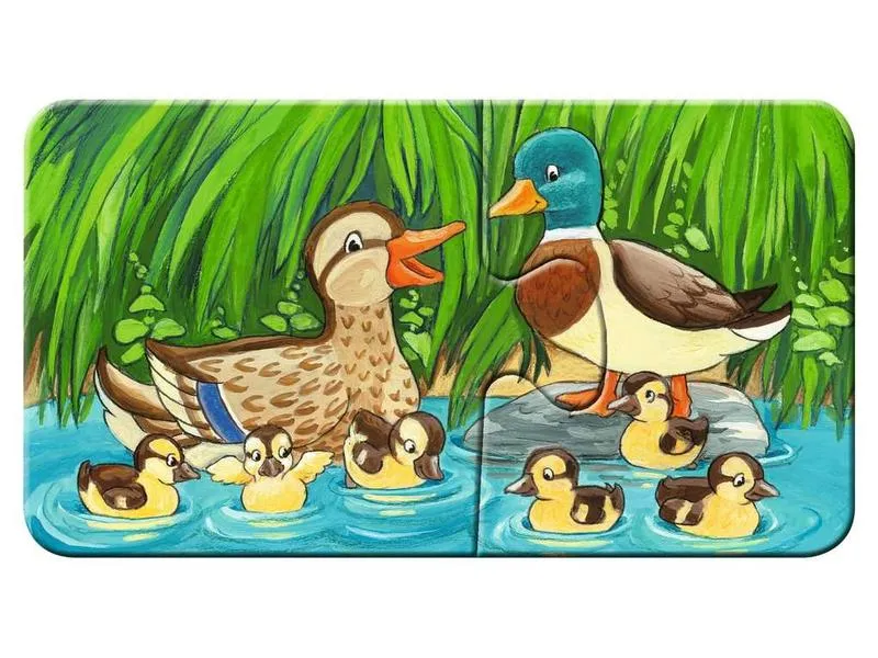 Ravensburger Kleinkinder Puzzle my first puzzles Tierfamilien Bauernhof Ravensburger Kleinkinder Puzzle my first puzzles Tierfamilien Bauernhof