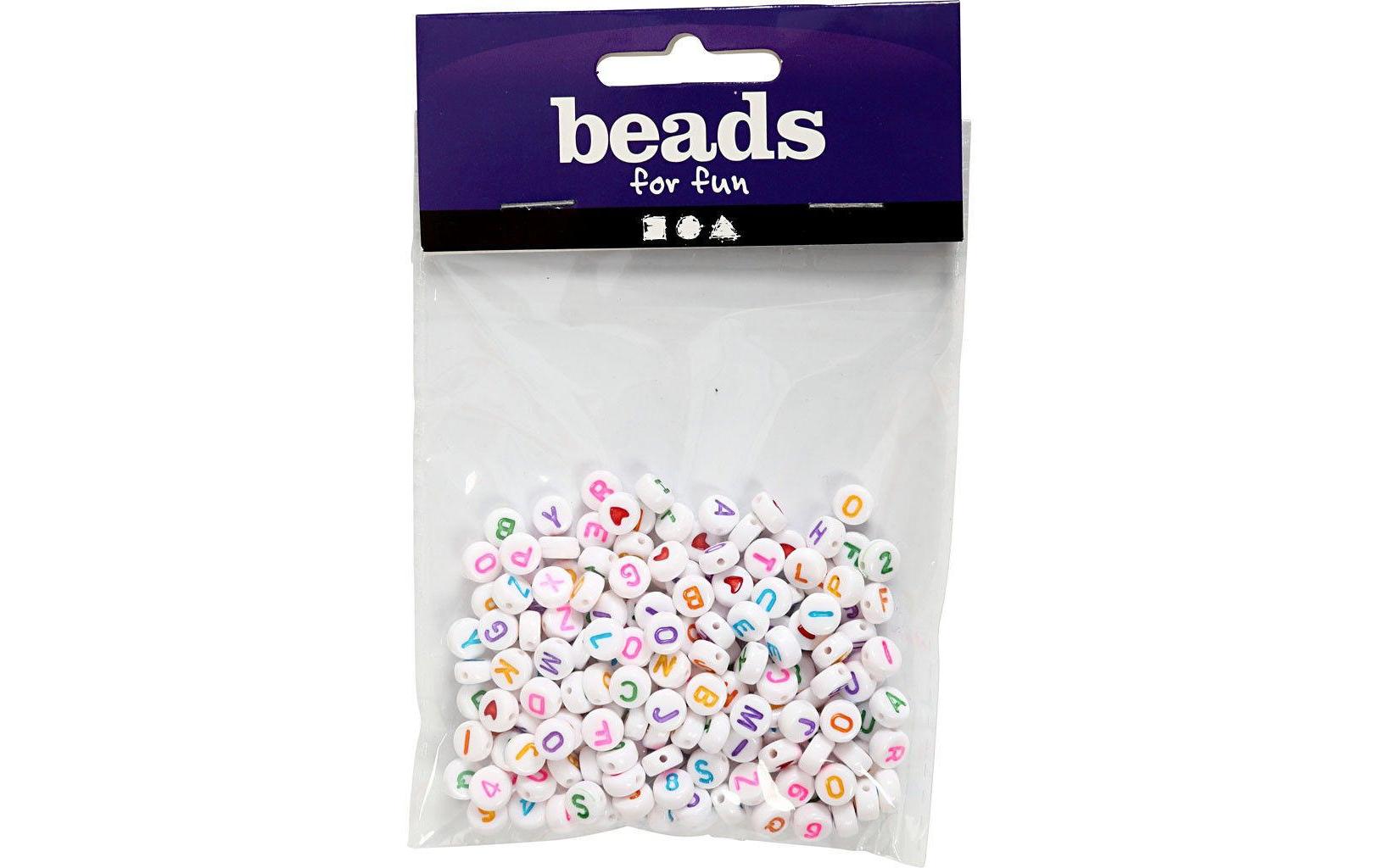 Creativ Company Buchstabenperlen 7 mm aus Kunststoff Creativ Company Buchstabenperlen 7 mm aus Kunststoff