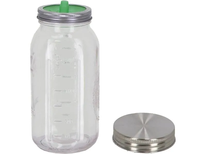 Esschert Design Einmach- und Fermentierglas L 1800 ml, 1 Stück Esschert Design Einmach- und Fermentierglas L 1800 ml, 1 Stück