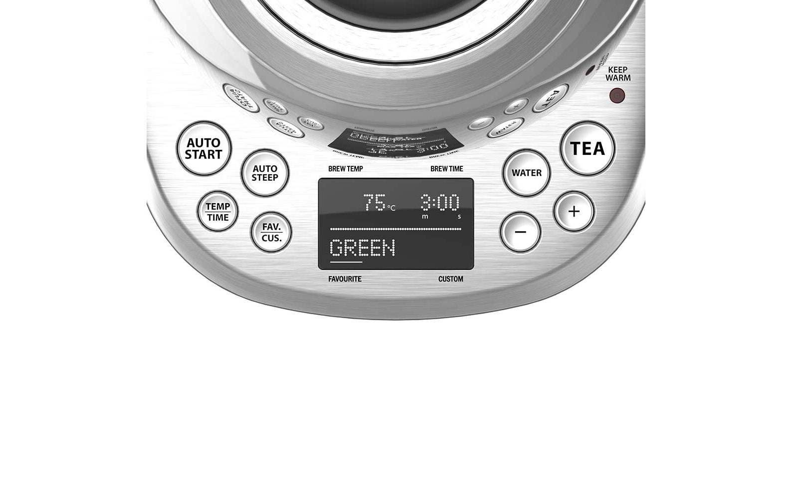 Gastroback Tee- und Wasserkocher Advanced Plus Silber