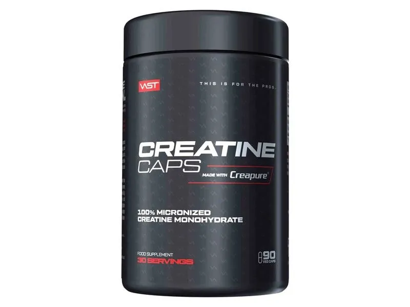 VAST VAST Creatine Creapure 90 HPMC Capsules