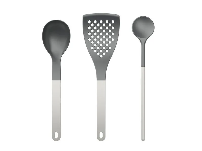 Rosti Optima Küchenhelfer-Set Schwarz/Weiss