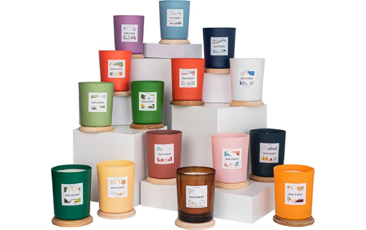 AVA & MAY Duftkerze Bahamas 180 g