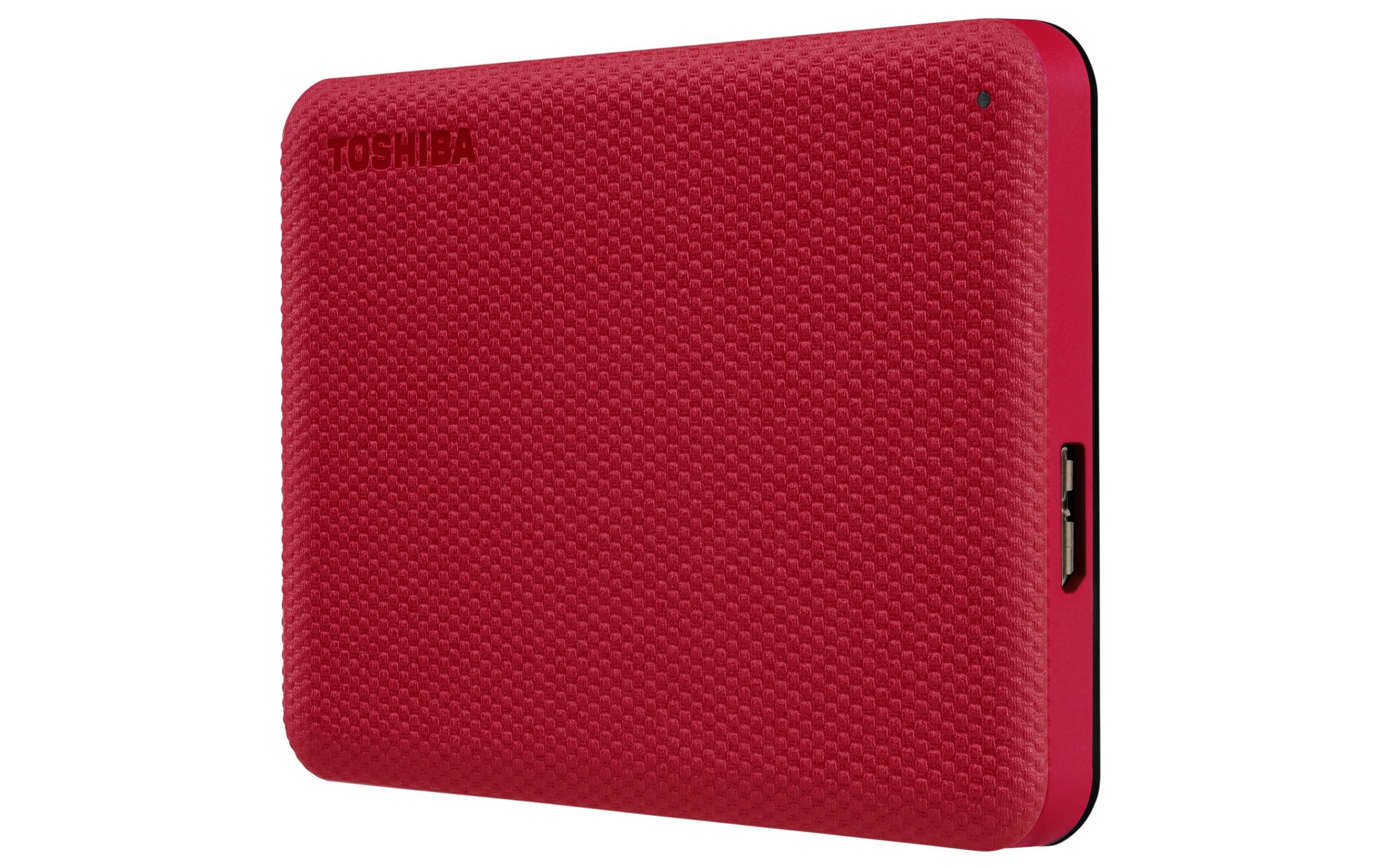 Toshiba Externe Festplatte Canvio Advance 1 TB, Rot Toshiba Externe Festplatte Canvio Advance 1 TB, Rot