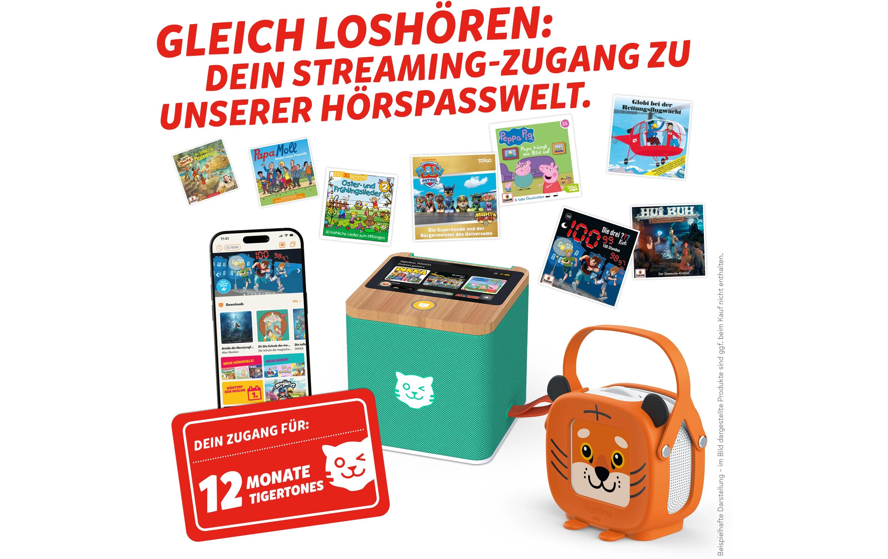 Tigermedia tigertones Duo – Ticket Swiss Edition 12 Monate