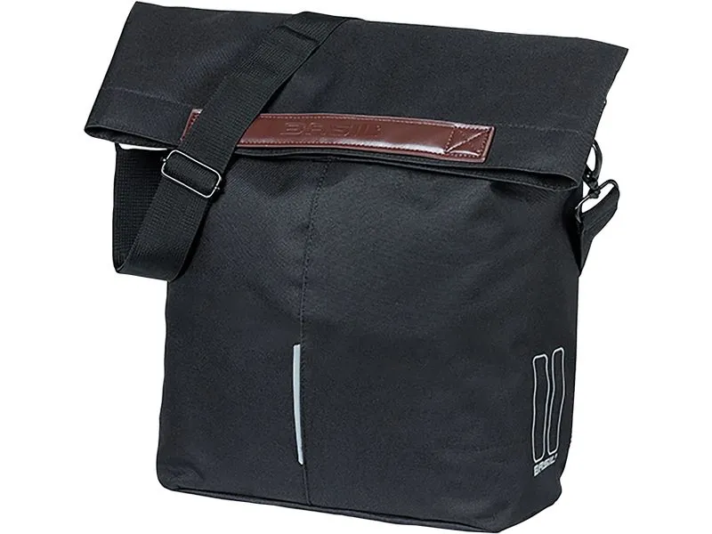 BASIL City Fahrradshopper MIK Hooks 14-16 l, schwarz BASIL City Fahrradshopper MIK Hooks 14-16 l, schwarz