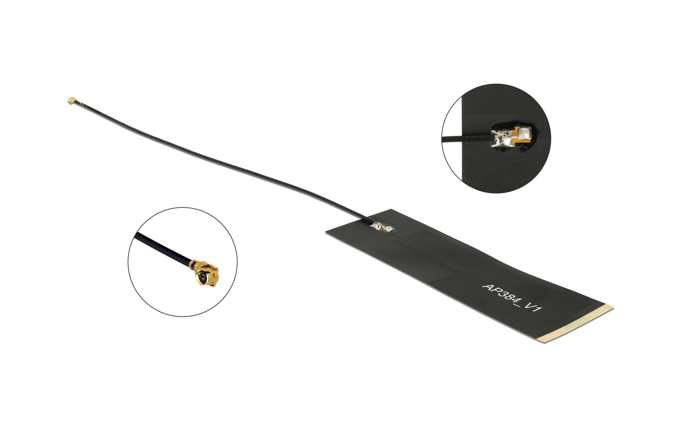 Delock LTE/LoRA-Antenne MHF MHF I 1.68 dBi Rundstrahl Delock LTE/LoRA-Antenne MHF MHF I 1.68 dBi Rundstrahl