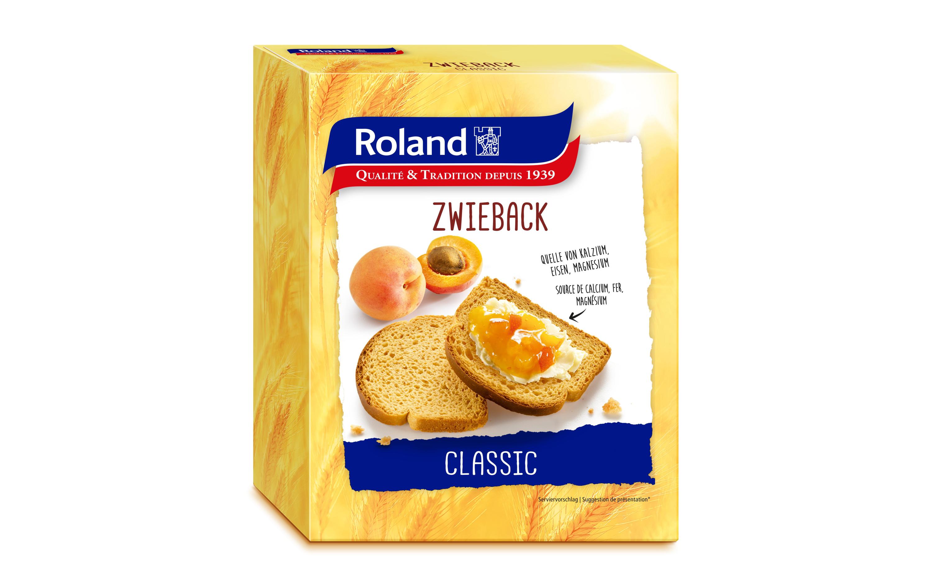 Roland Snacks Zwieback Classic 165 g