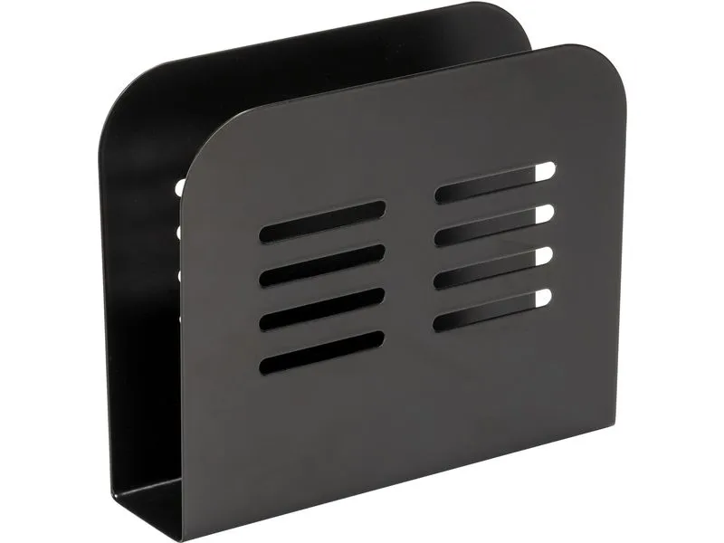Wenko Serviettenhalter Baco Schwarz
