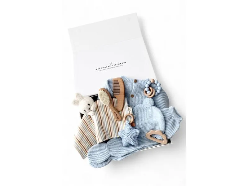 Oykami Geschenkset Babybox Siena Blau Oykami Geschenkset Babybox Siena Blau
