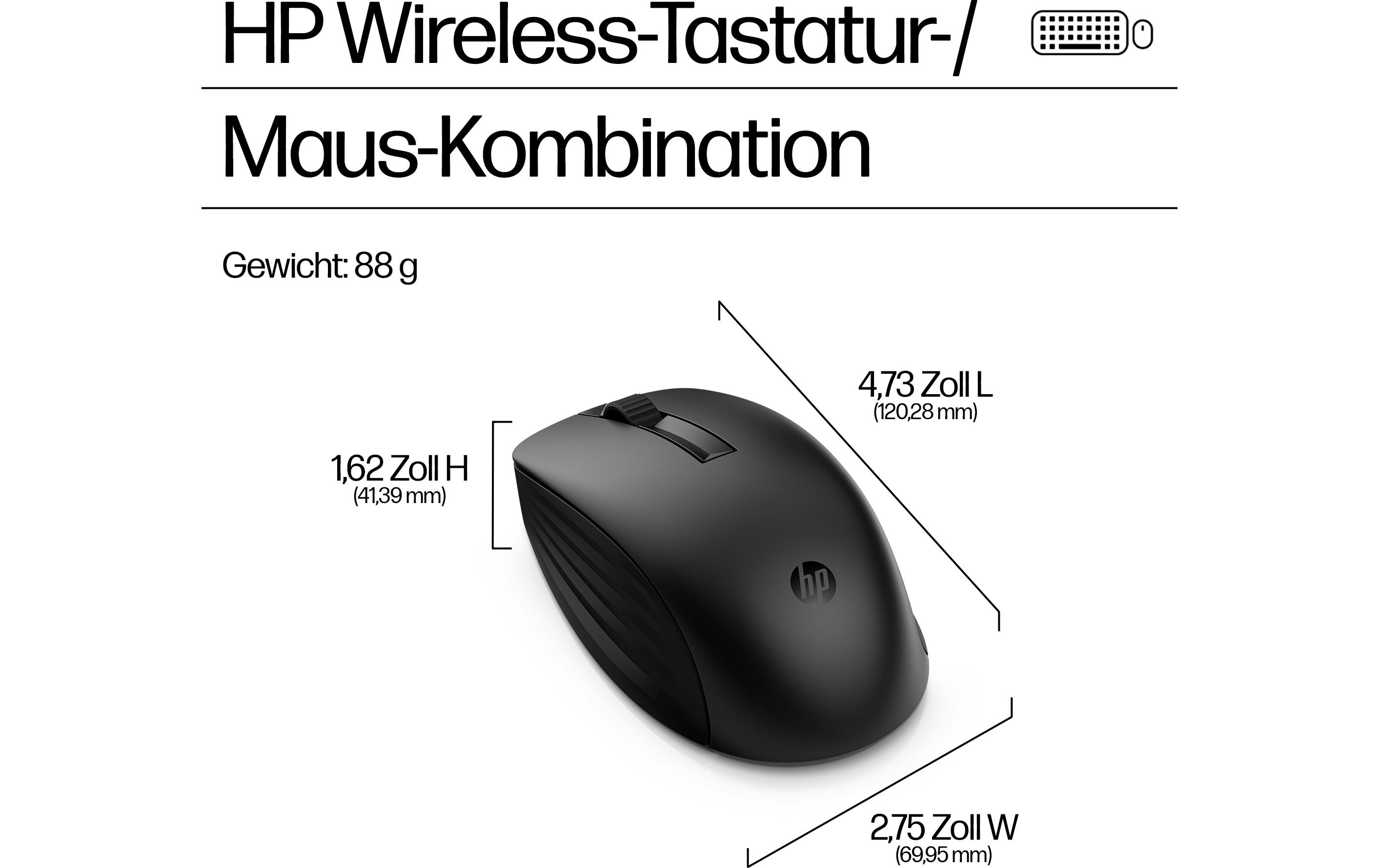 HP Tastatur-Maus-Set 655MK
