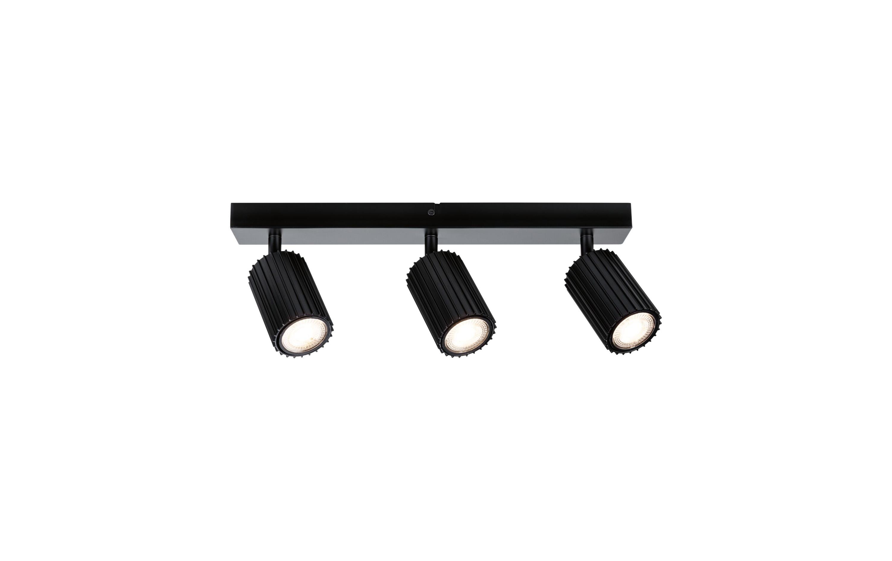 Paulmann Spotlight Lirena GU10 max. 3 x 10W Schwarz matt Metall Paulmann Spotlight Lirena GU10 max. 3 x 10W Schwarz matt Metall