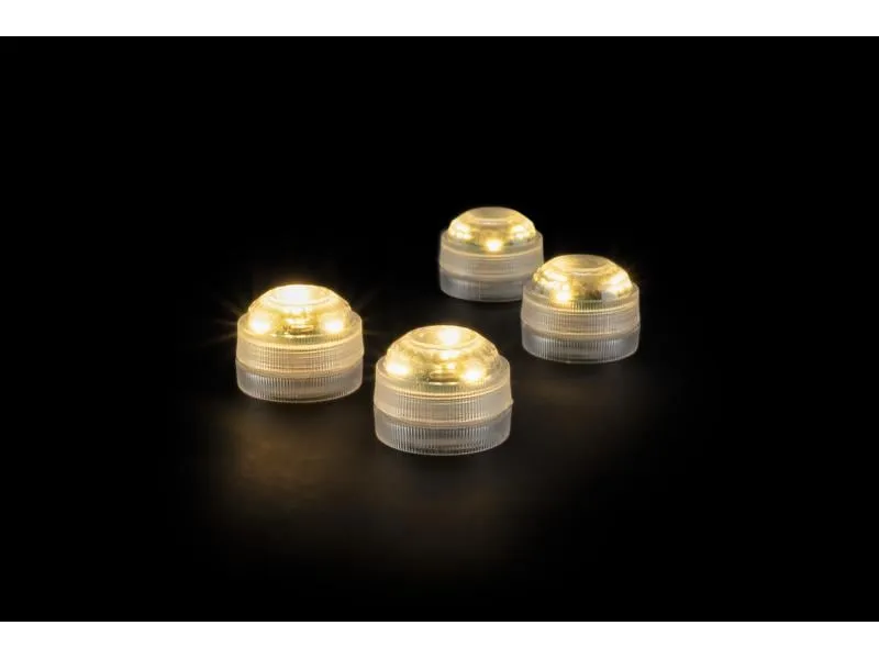 STT LED Teelichter Set Deko, 4 Stück