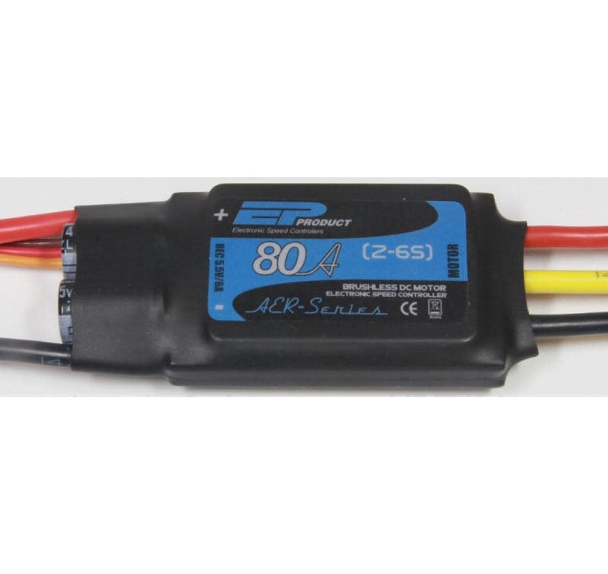 EP Brushless Regler Aer80-Aer-Series 80A, 2-6S, S-BEC EP Brushless Regler Aer80-Aer-Series 80A, 2-6S, S-BEC