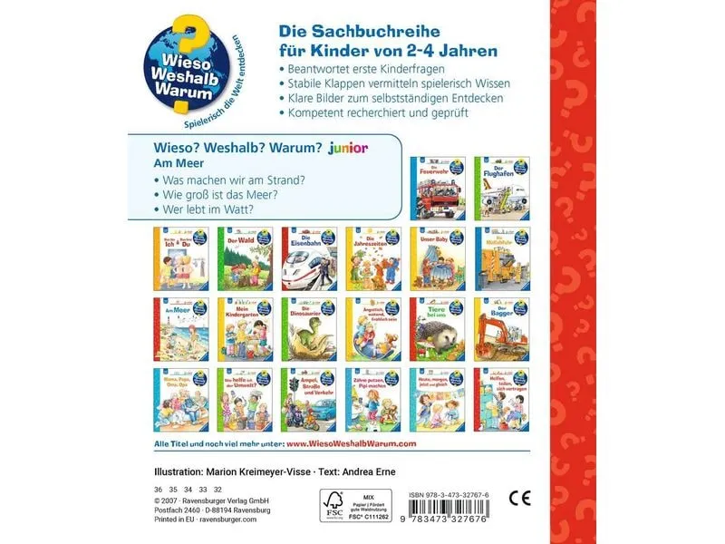 Ravensburger Kinder-Sachbuch Am Meer für Kinder 2-4 Jahre Ravensburger Kinder-Sachbuch Am Meer für Kinder 2-4 Jahre