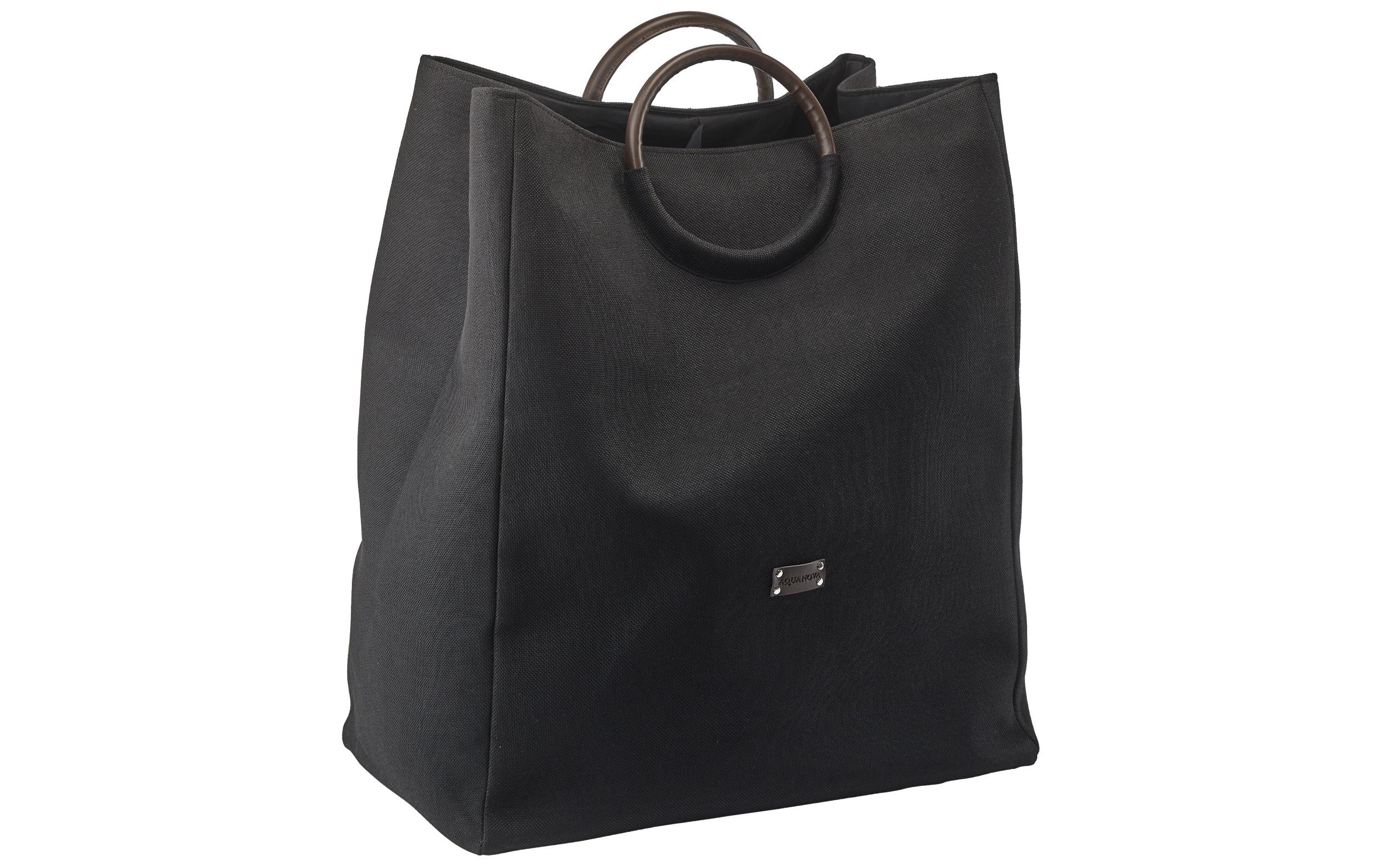 Aquanova Wäschesammler Jada 85 l, Schwarz