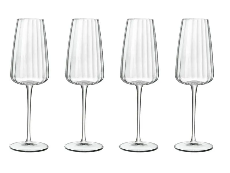Luigi Bormioli Sektglas Optica 21 cl, 4 Stück, Transparent