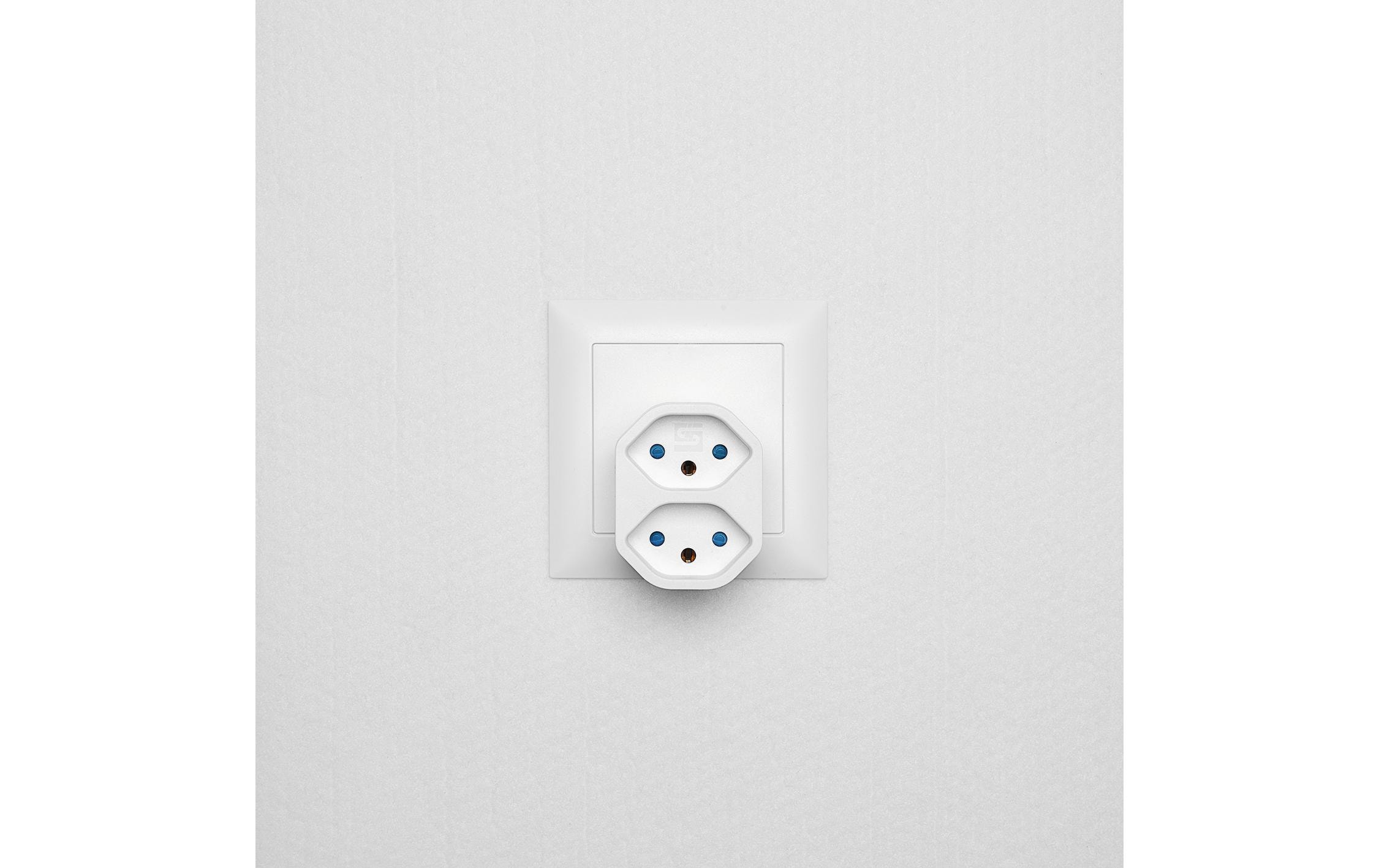 STEFFEN Manta Mehrfachadpater 2xT13 drehbar 2