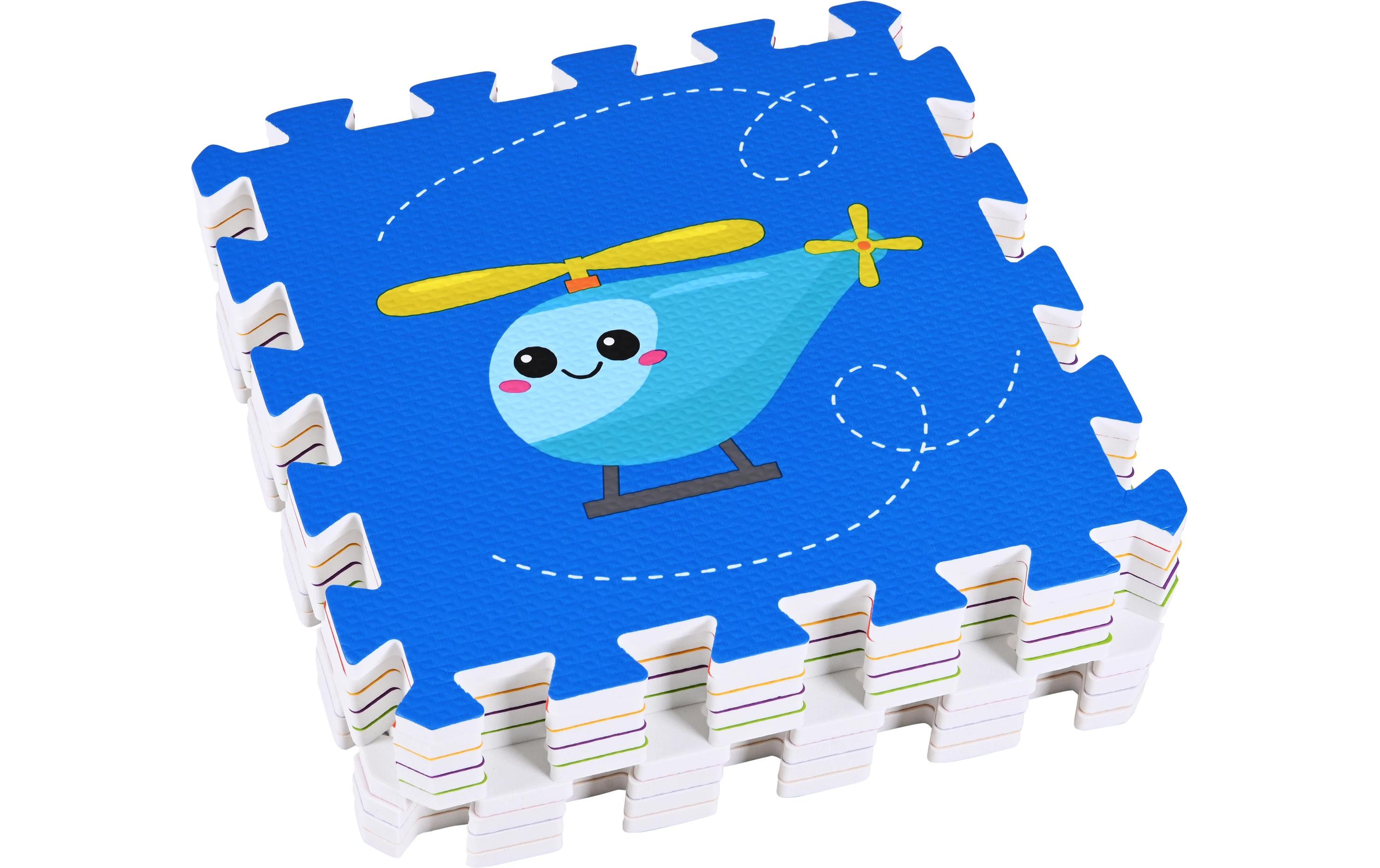 Knorrtoys Puzzlematte Fahrzeuge 9-teilig