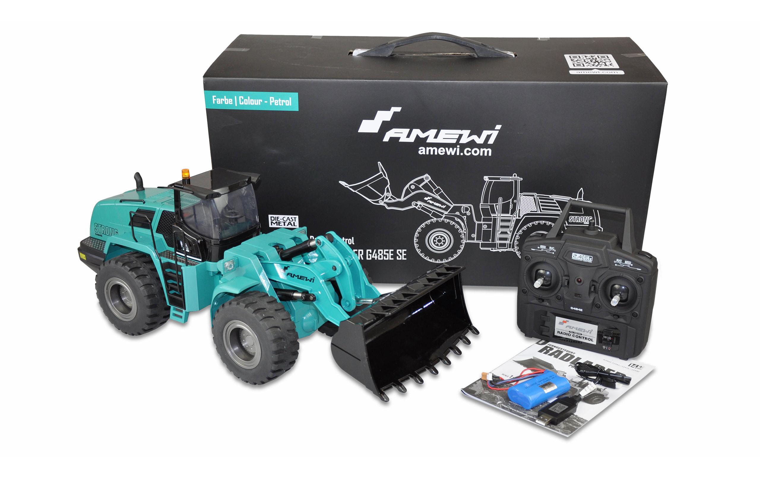 Amewi Radlader G485E Petrol, V5 1:14, RTR Amewi Radlader G485E Petrol, V5 1:14, RTR