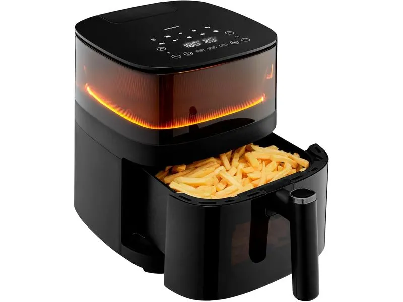 Medion Heissluft-Fritteuse MD 11780 5 l, Schwarz Medion Heissluft-Fritteuse MD 11780 5 l, Schwarz