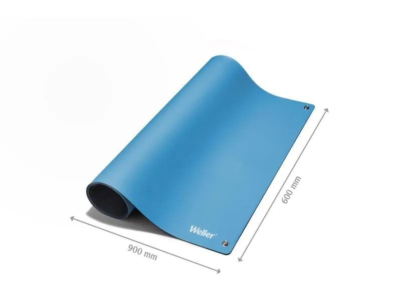 Weller Tisch-Lötmatte Set ESD Premium 900 x 600 mm, Blau Weller Tisch-Lötmatte Set ESD Premium 900 x 600 mm, Blau