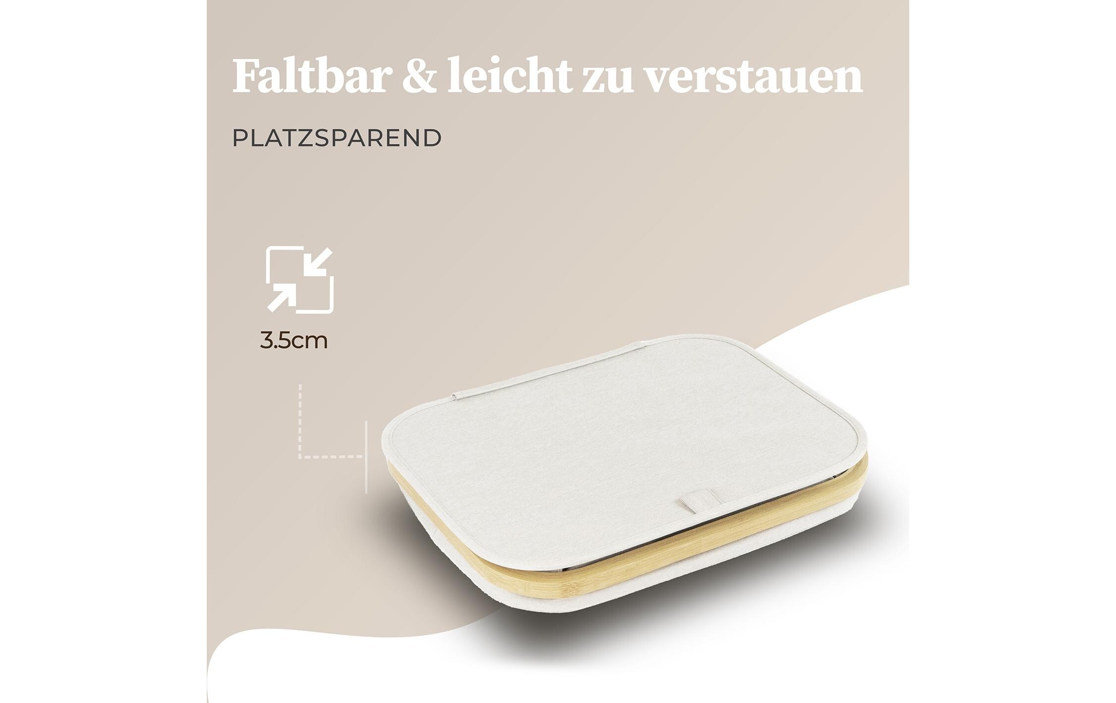 Hennez Wäschekorb Adrian 40 l, Grau/Nature