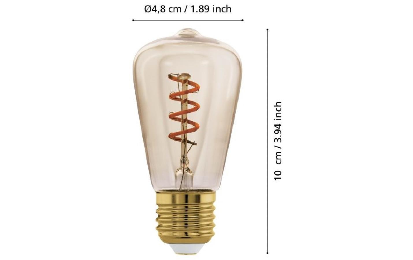 EGLO Leuchten Lampe 4 W E27 Warmweiss EGLO Leuchten Lampe 4 W E27 Warmweiss