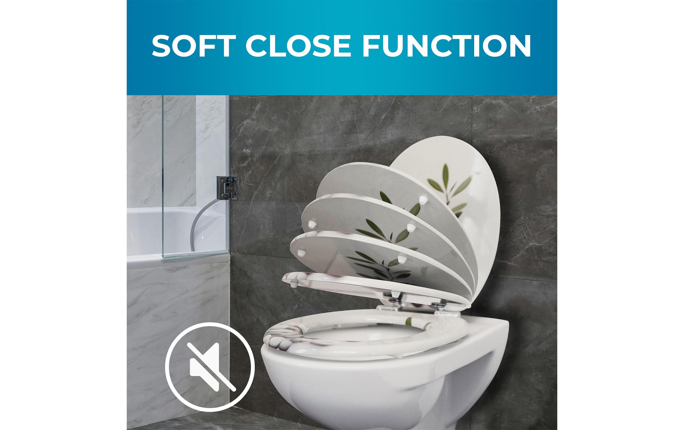 Benkstein Toilettensitz MDF, Hellgrau