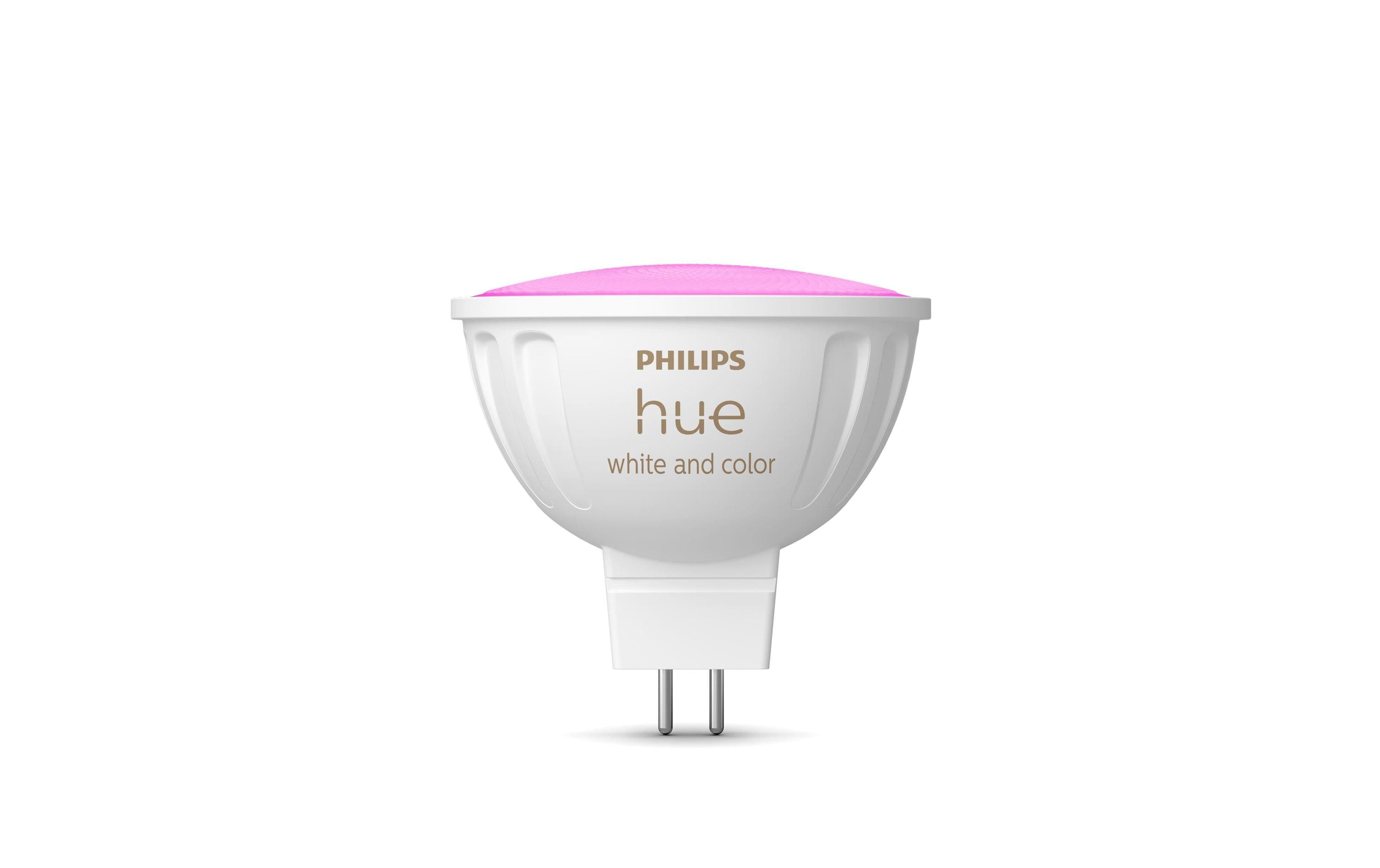 Philips Hue Leuchtmittel White & Color Amb. MR16 Einzelpack 400 lm
