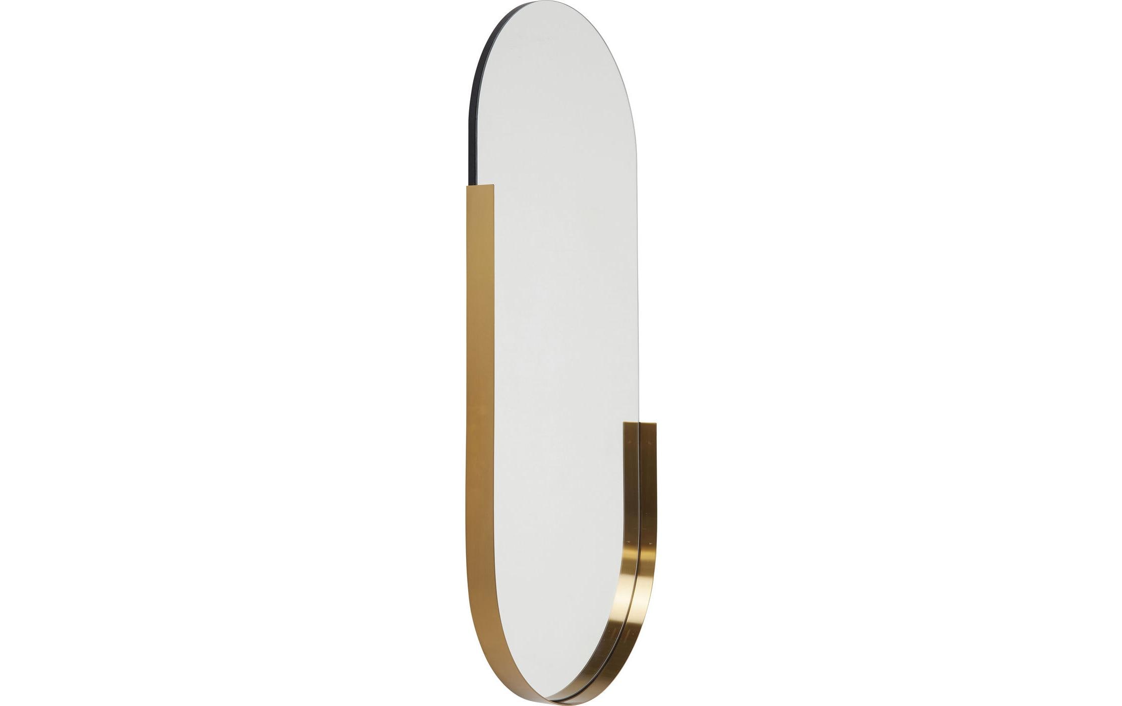 Kare Spiegel Hipster Oval 50 x 114 cm, Gold