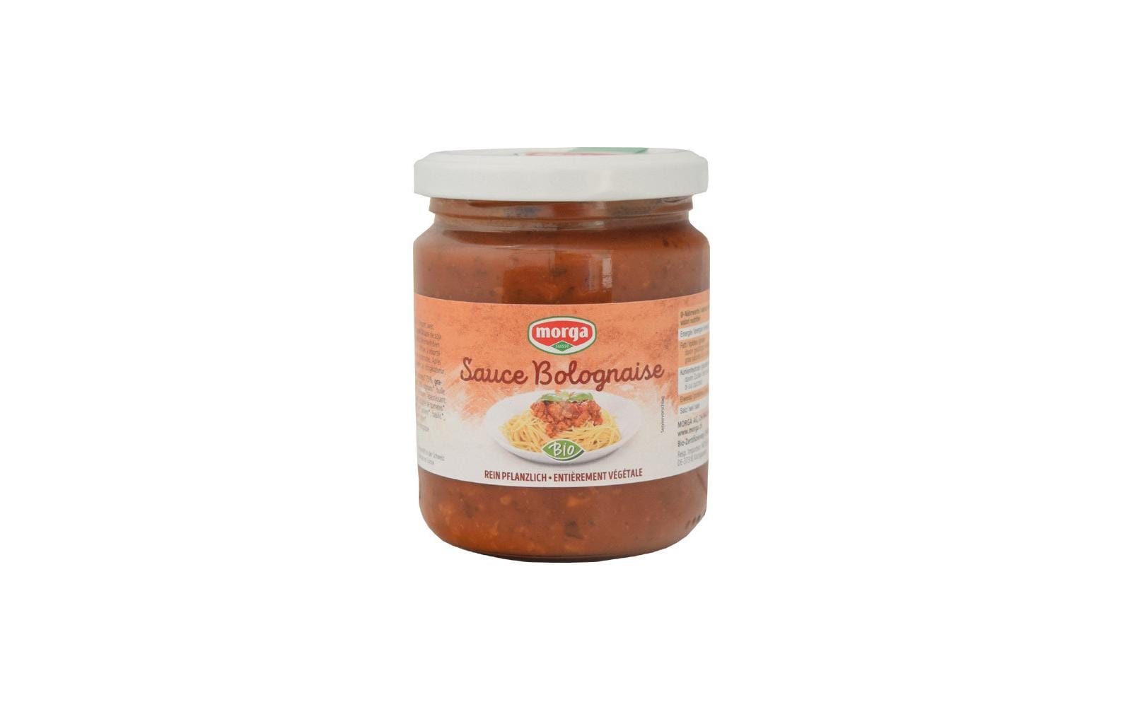 Morga Pastasauce Bio Sauce Bolognaise mit Soja 250 g Morga Pastasauce Bio Sauce Bolognaise mit Soja 250 g