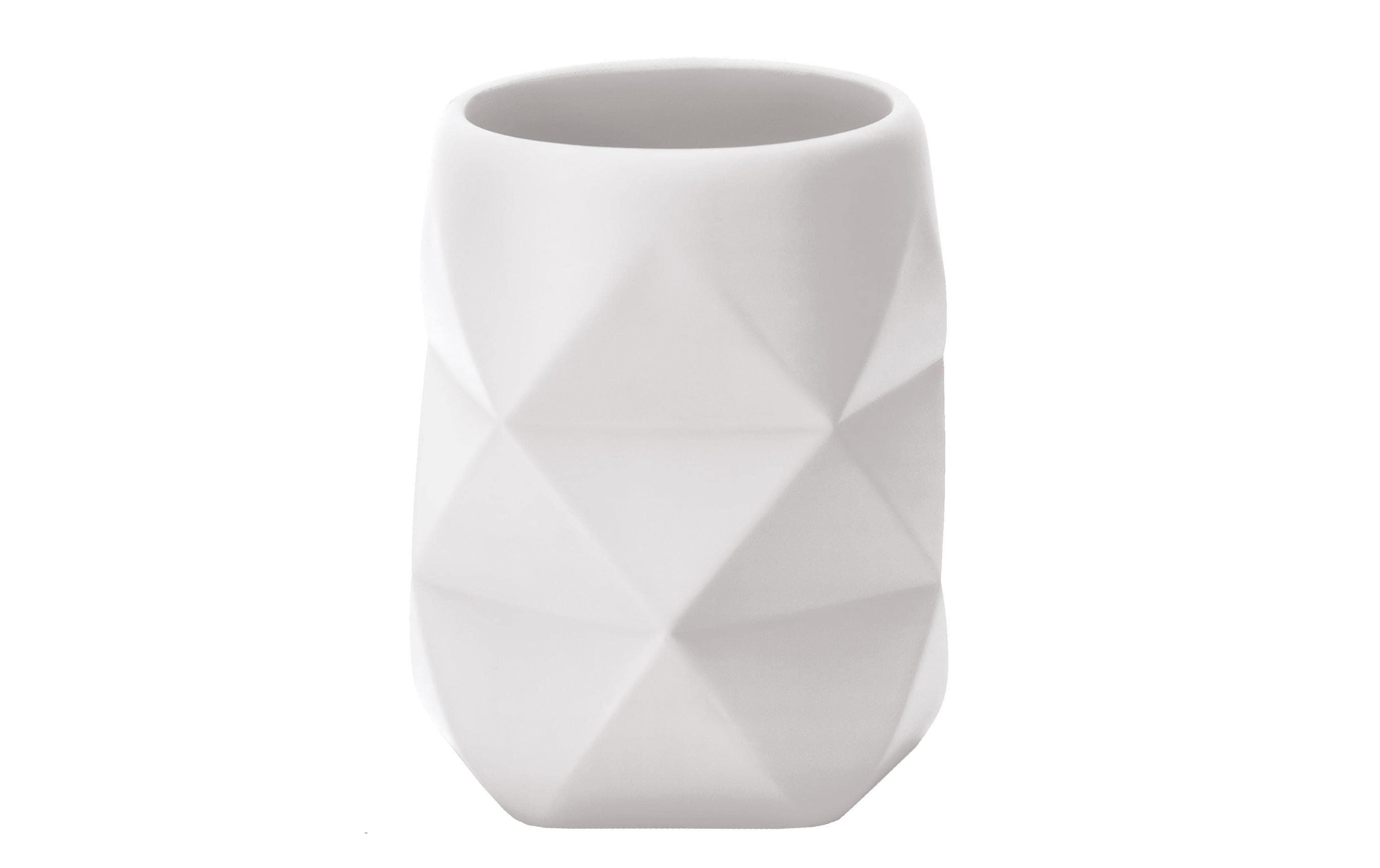 Kleine Wolke Zahnputzbecher Crackle Weiss Kleine Wolke Zahnputzbecher Crackle Weiss