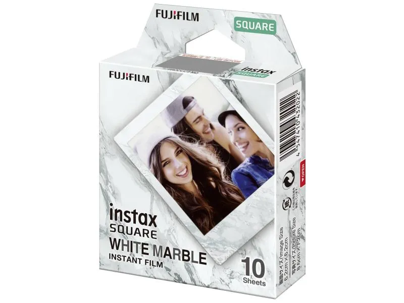 Fujifilm Sofortbildfilm Instax Square 10 Blatt Marmor Fujifilm Sofortbildfilm Instax Square 10 Blatt Marmor