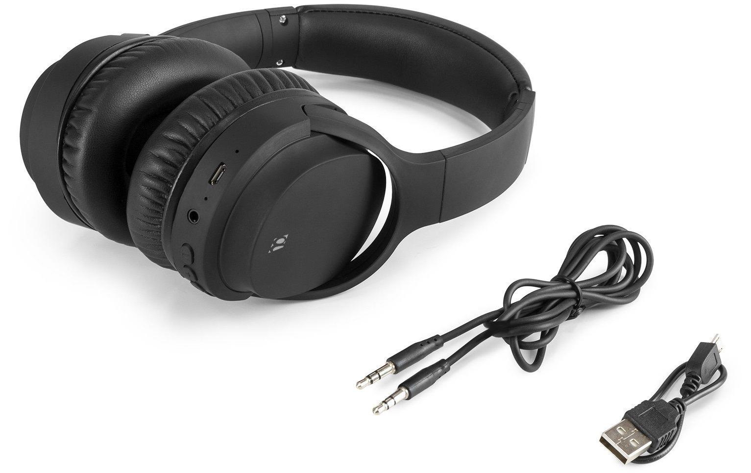 Audizio Wireless On-Ear-Kopfhörer ANC110 Schwarz