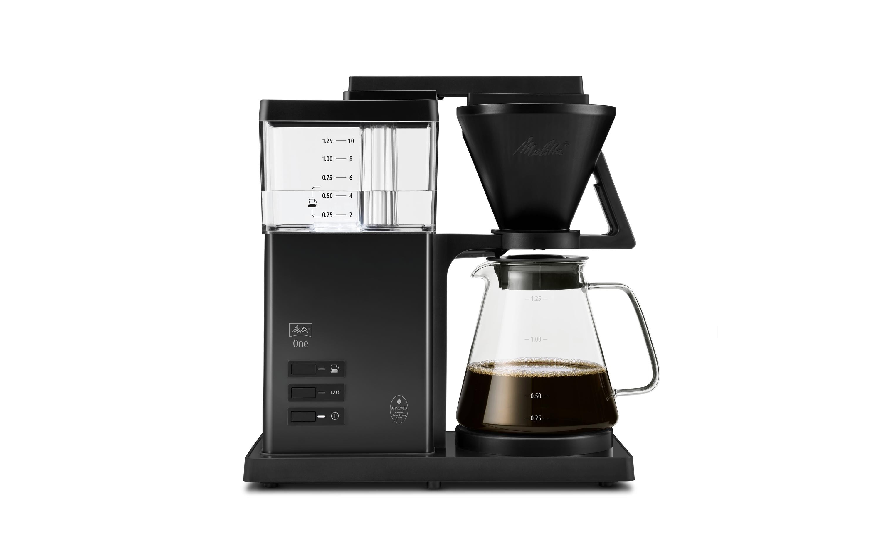 Melitta Filterkaffeemaschine One Schwarz