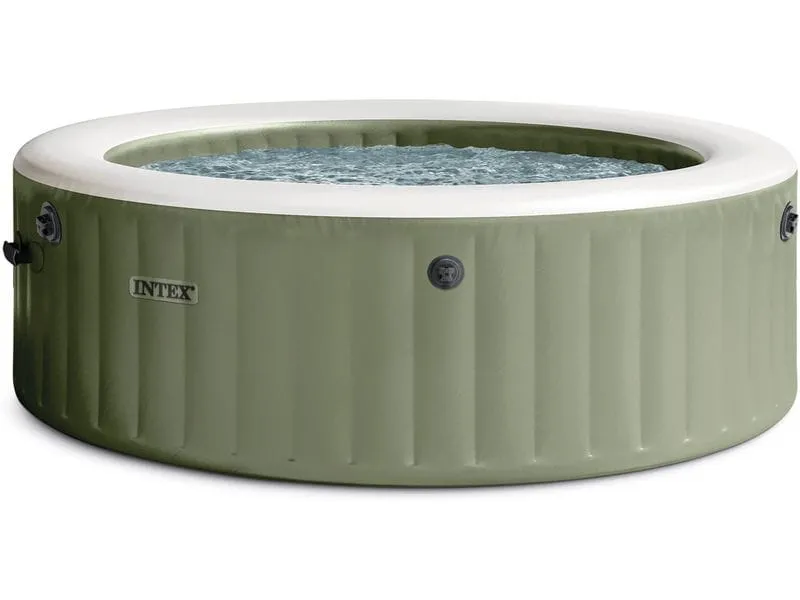 Intex 6-Personen Olive Grün Round Bubble Spa Set Ø 216 Intex 6-Personen Olive Grün Round Bubble Spa Set Ø 216