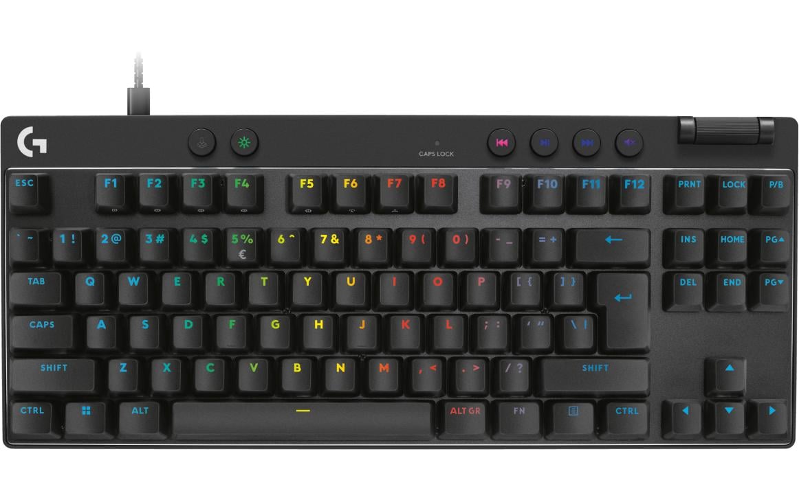 Logitech Gaming-Tastatur Pro X TKL Rapid Schwarz Logitech Gaming-Tastatur Pro X TKL Rapid Schwarz