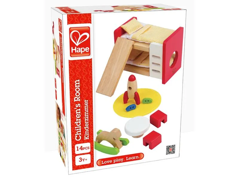 Hape Puppenhausmöbel Kinderzimmer Hape Puppenhausmöbel Kinderzimmer