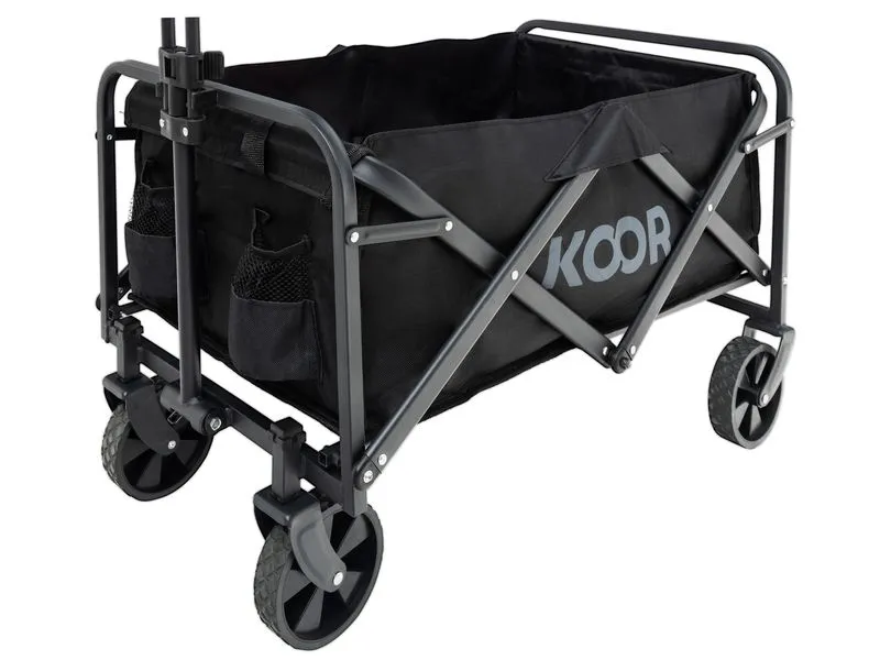 KOOR Leiterwagen Tralle, Schwarz