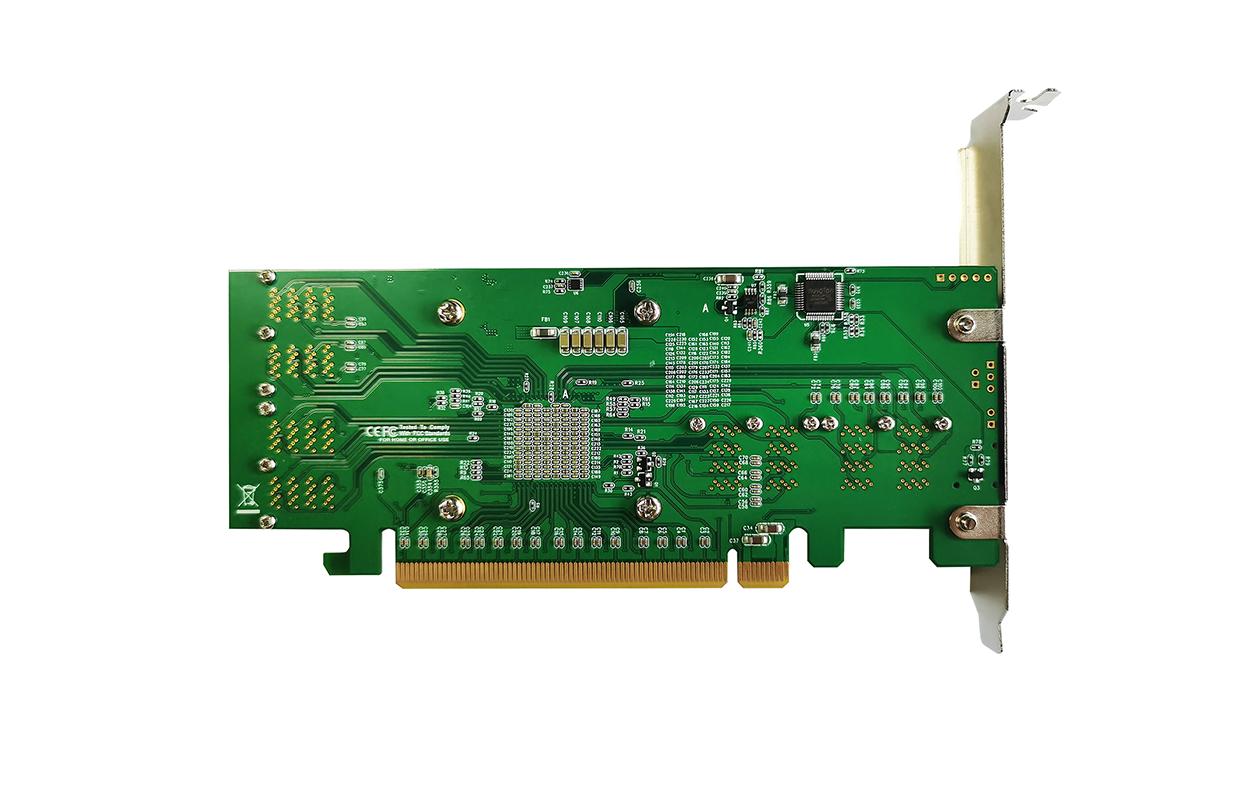 Highpoint RAID-Controller SSD7180 8x PCIe 3.0 x4 SFF-8643, PCI-Ex16v3