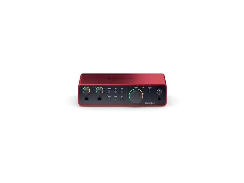 Focusrite Audio Interface Scarlett 2i2 – 4th Generation