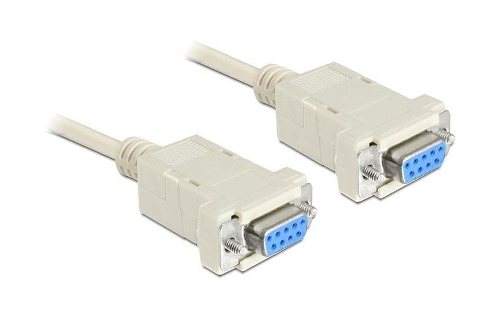Delock Anschlusskabel RS-232 - RS-232 DB9 (f-f) Nullmodem 5 m Delock Anschlusskabel RS-232 - RS-232 DB9 (f-f) Nullmodem 5 m