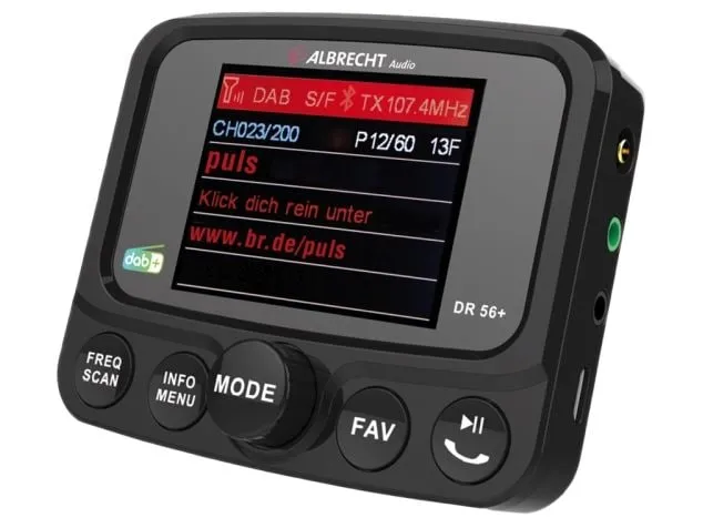 Albrecht DAB+ Erweiterung AR-DR56+ BT Albrecht DAB+ Erweiterung AR-DR56+ BT