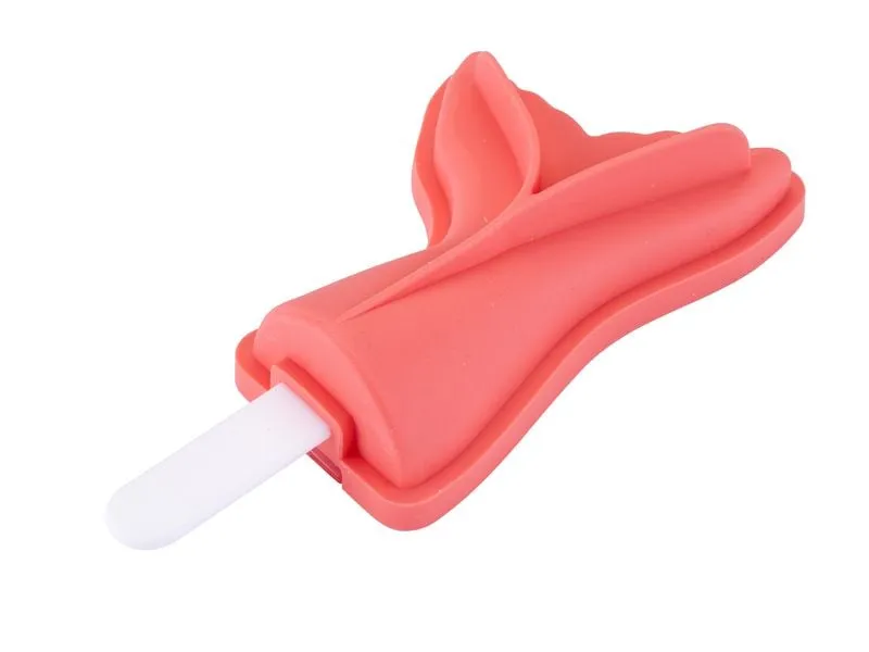 Fackelmann Eisform Meerjungfrau, Silikon, Rosa