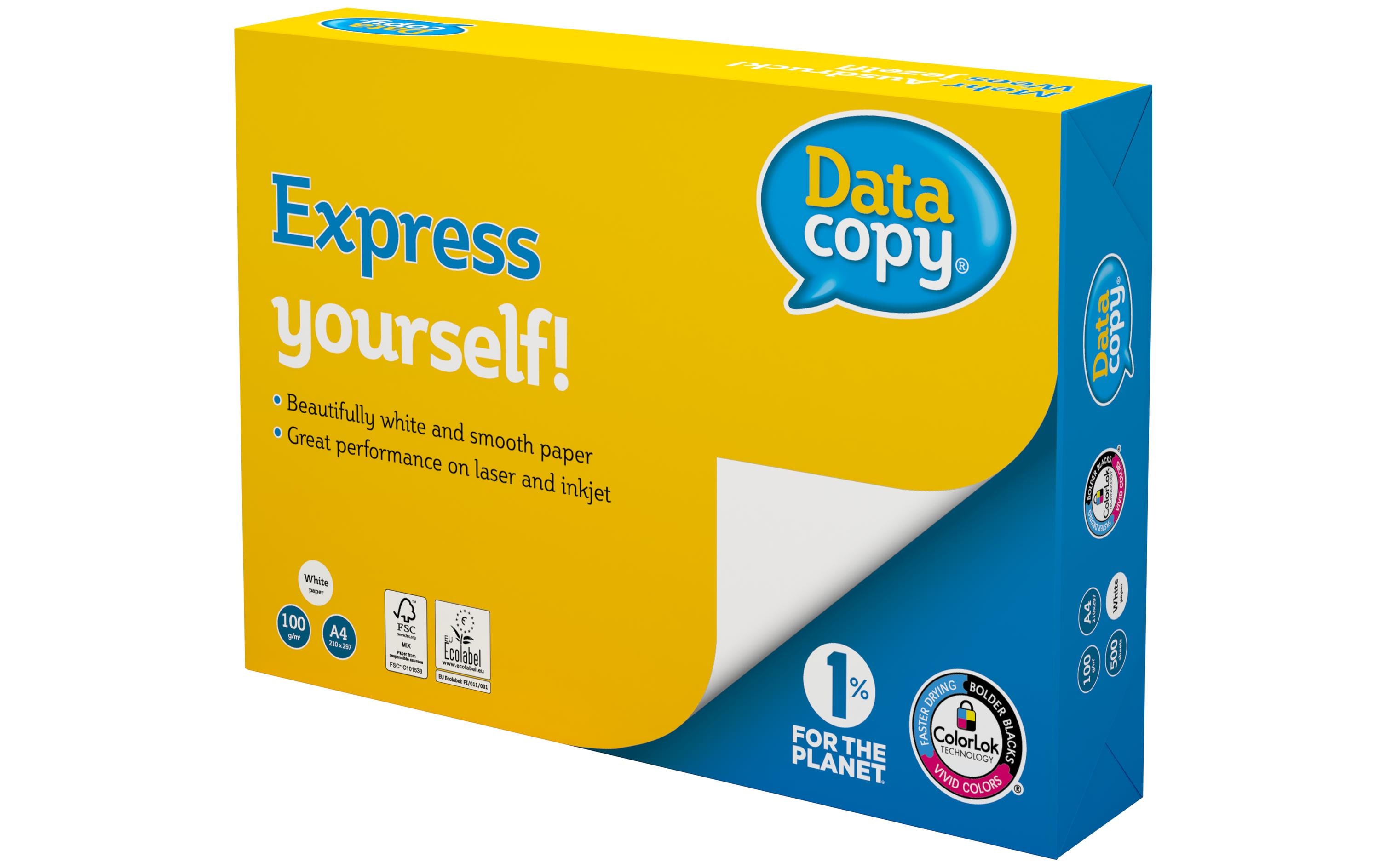 Antalis Kopierpapier Data Copy A4 Hochweiss 100 g/m², 500 Blatt Antalis Kopierpapier Data Copy A4 Hochweiss 100 g/m², 500 Blatt