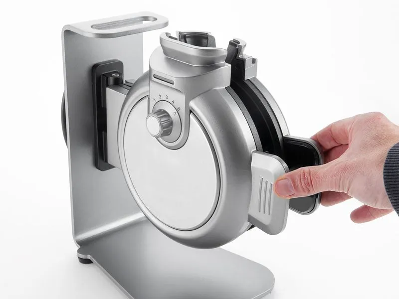 FRITEL Waffeleisen WA2224 Topfill, für runde Formen, Silber, 800 W FRITEL Waffeleisen WA2224 Topfill, für runde Formen, Silber, 800 W